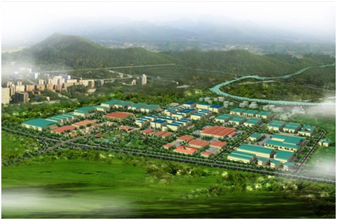 Bac Giang Construction de la zone industrielle Viet Han